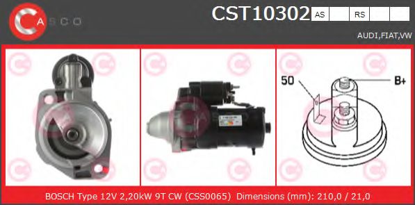 Стартер CASCO CST10302AS