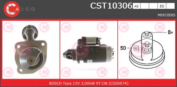 Стартер CASCO CST10306AS