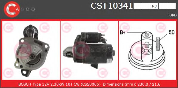 Стартер CASCO CST10341RS