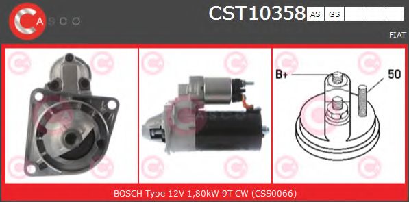 Стартер CASCO CST10358AS