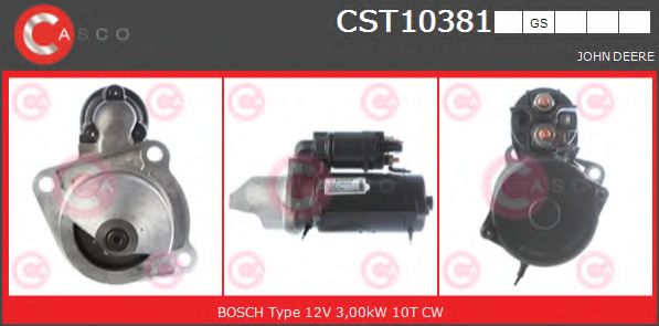 Стартер CASCO CST10381GS