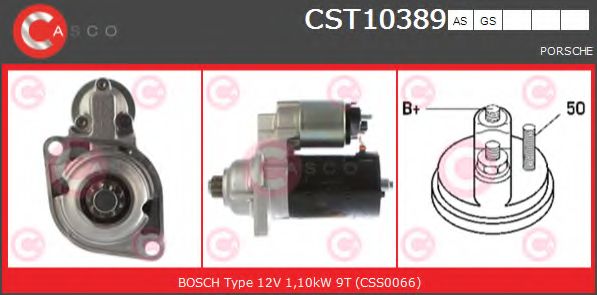 Стартер CASCO CST10389AS