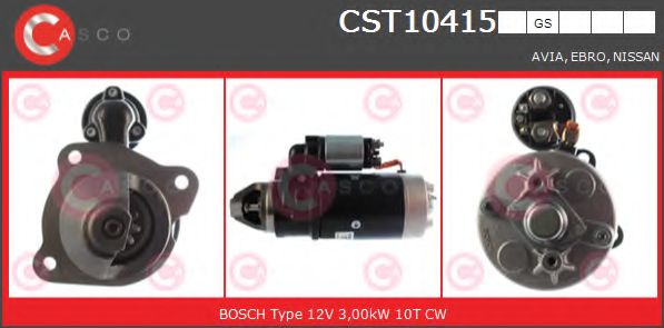 Стартер CASCO CST10415GS