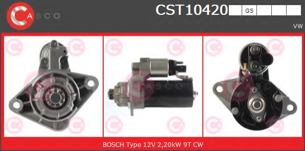 Стартер CASCO CST10420GS
