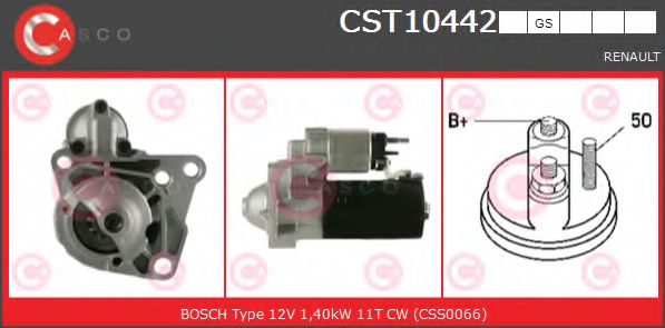 Стартер CASCO CST10442GS