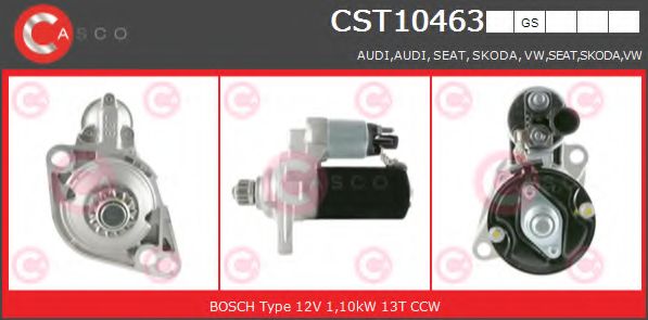 Стартер CASCO CST10463GS