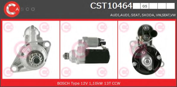 Стартер CASCO CST10464GS