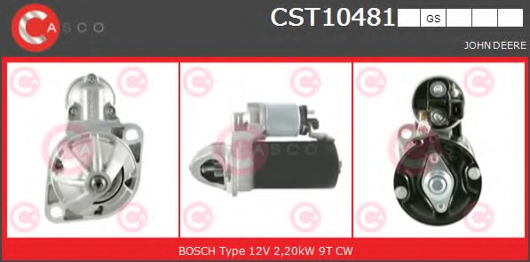 Стартер CASCO CST10481GS