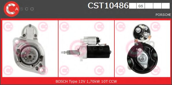 Стартер CASCO CST10486GS