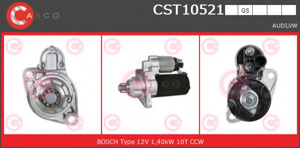Стартер CASCO CST10521GS