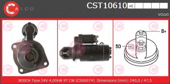 Стартер CASCO CST10610AS