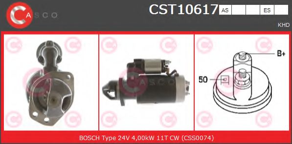 Стартер CASCO CST10617AS