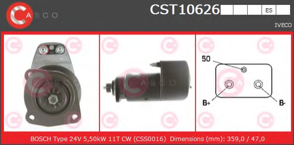Стартер CASCO CST10626ES
