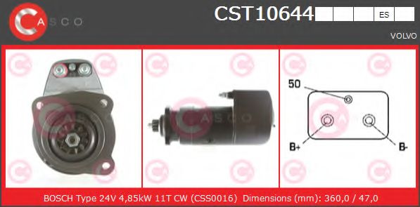 Стартер CASCO CST10644ES