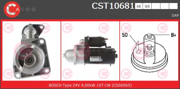 Стартер CASCO CST10681AS