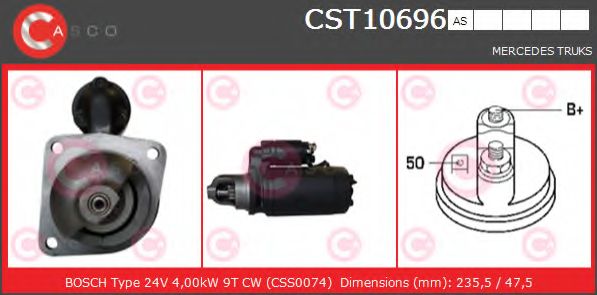 Стартер CASCO CST10696AS