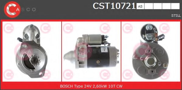 Стартер CASCO CST10721AS