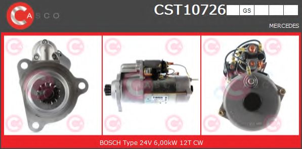 Стартер CASCO CST10726GS