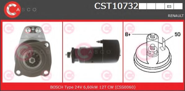 Стартер CASCO CST10732ES