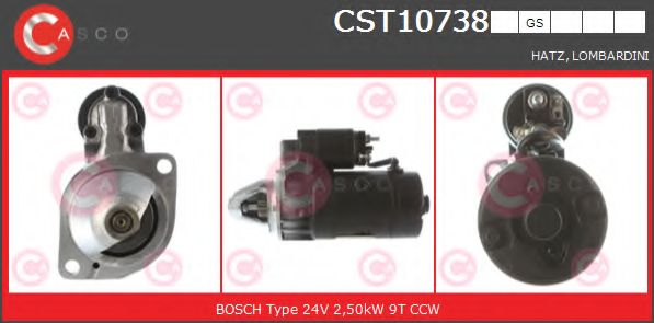Стартер CASCO CST10738GS