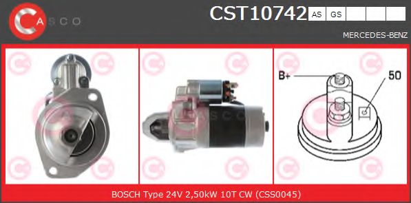 Стартер CASCO CST10742AS