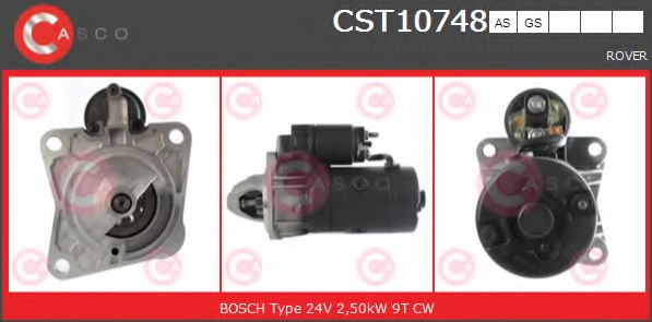 Стартер CASCO CST10748GS