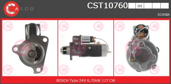 Стартер CASCO CST10760GS