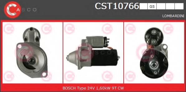 Стартер CASCO CST10766GS