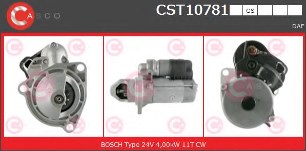 Стартер CASCO CST10781GS