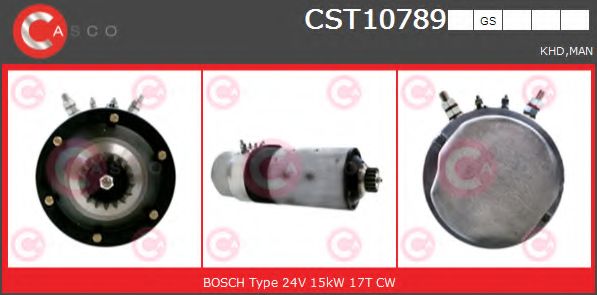 Стартер CASCO CST10789GS