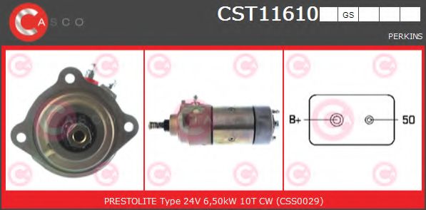 Стартер CASCO CST11610GS