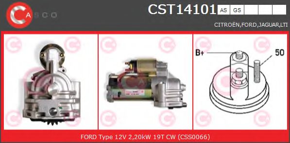 Стартер CASCO CST14101AS