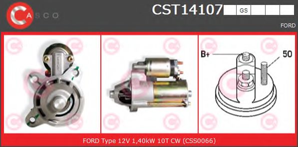 Стартер CASCO CST14107GS