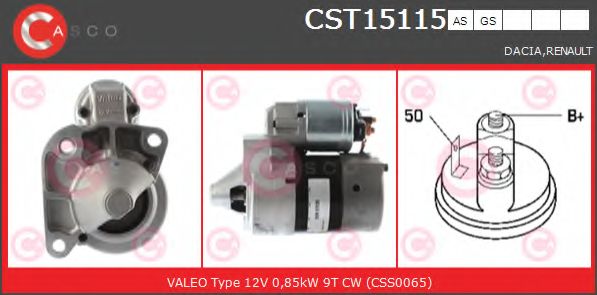 Стартер CASCO CST15115AS