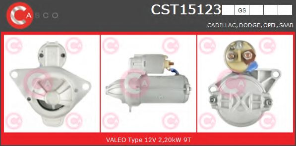 Стартер CASCO CST15123GS