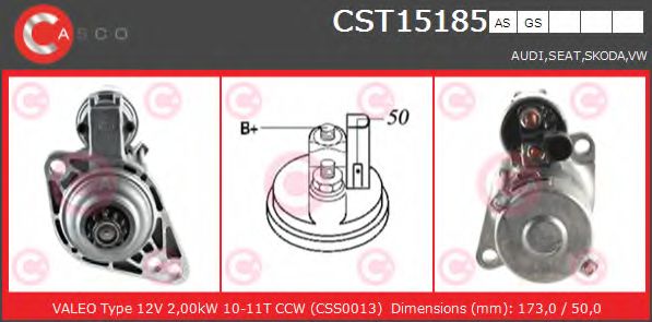 Стартер CASCO CST15185GS