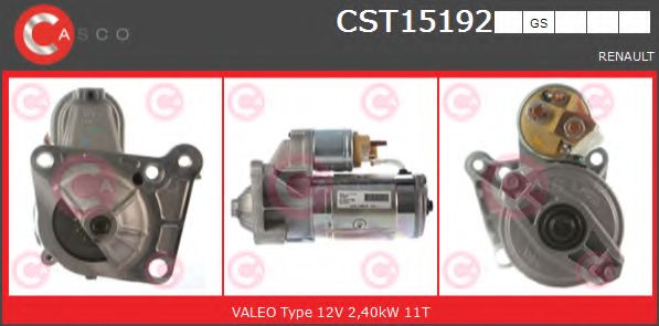 Стартер CASCO CST15192GS