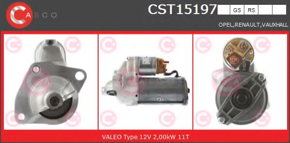 Стартер CASCO CST15197GS
