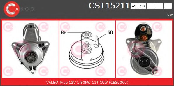 Стартер CASCO CST15211GS