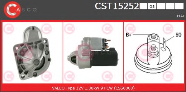 Стартер CASCO CST15252GS