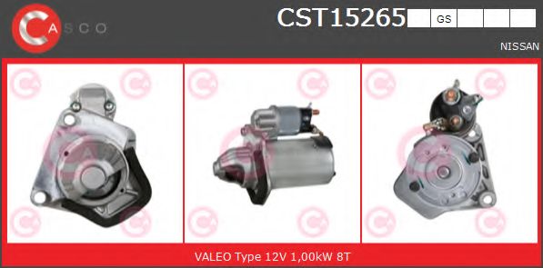 Стартер CASCO CST15265GS