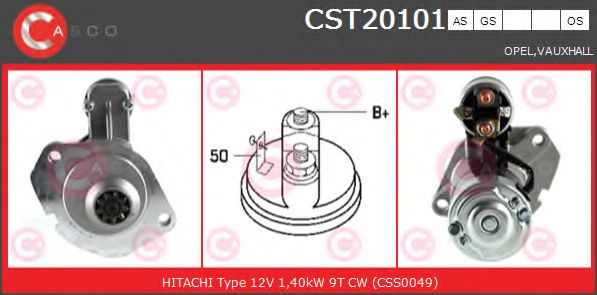 Стартер CASCO CST20101AS