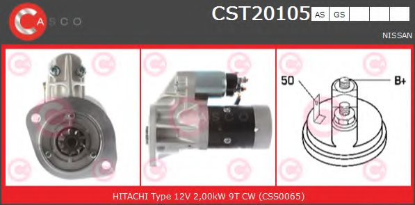 Стартер CASCO CST20105AS