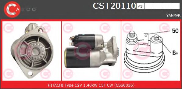 Стартер CASCO CST20110AS