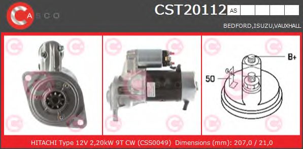Стартер CASCO CST20112AS