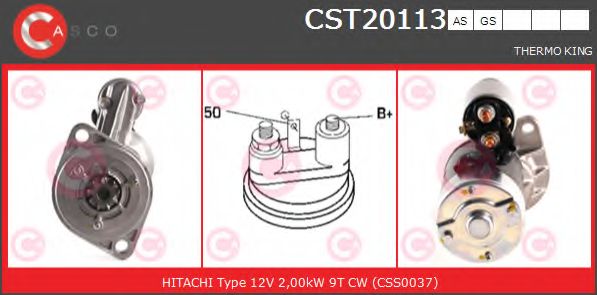 Стартер CASCO CST20113AS