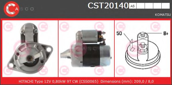 Стартер CASCO CST20140AS