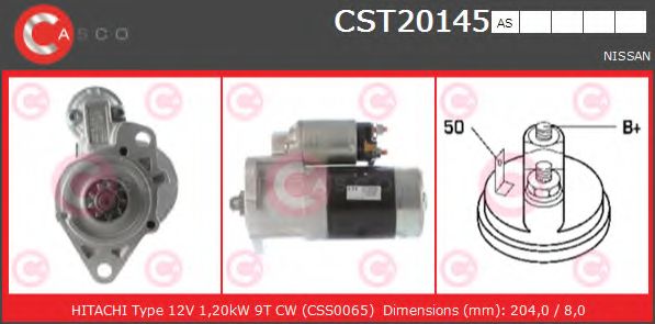 Стартер CASCO CST20145AS