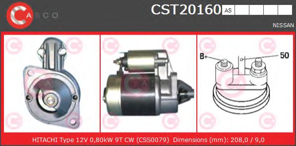 Стартер CASCO CST20160AS