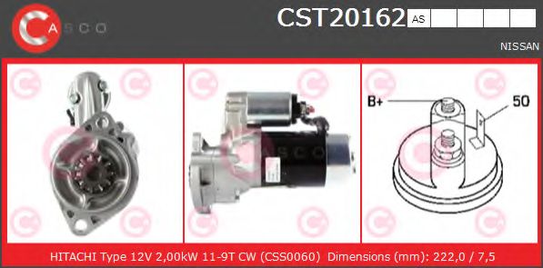 Стартер CASCO CST20162AS